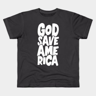 God Save America Kids T-Shirt